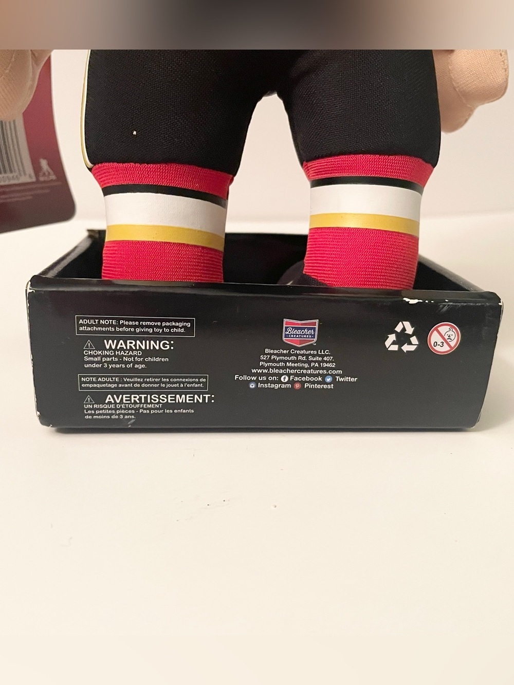 Bleacher Creatures NHL Calgary Flames Johnny Gaudreau 10" Plush Figure - Picture 11 of 15